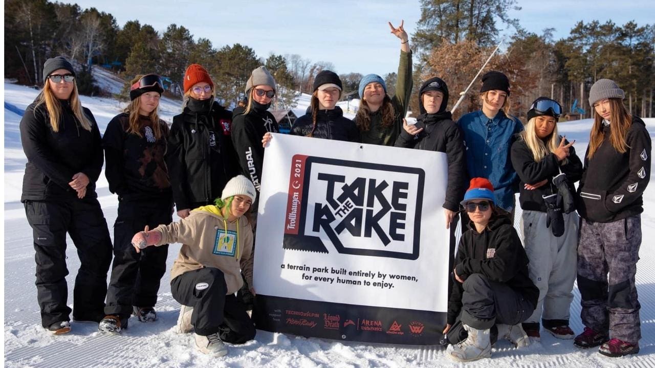 Wisconsin Hill Makes History With Terrain Park Created Entirely By Women