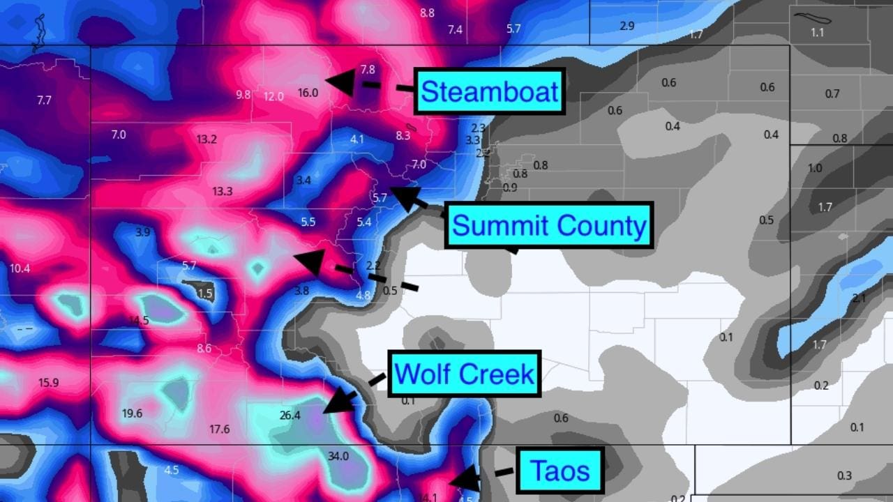 Powderchasers: 2-3 FEET FOR MUCH OF THE WEST! GET READY FOR SOME POW.