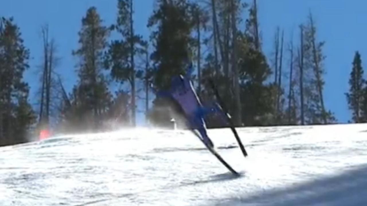 WATCH: Downhill Skier Makes Unbelievable Save To Avoid Disaster