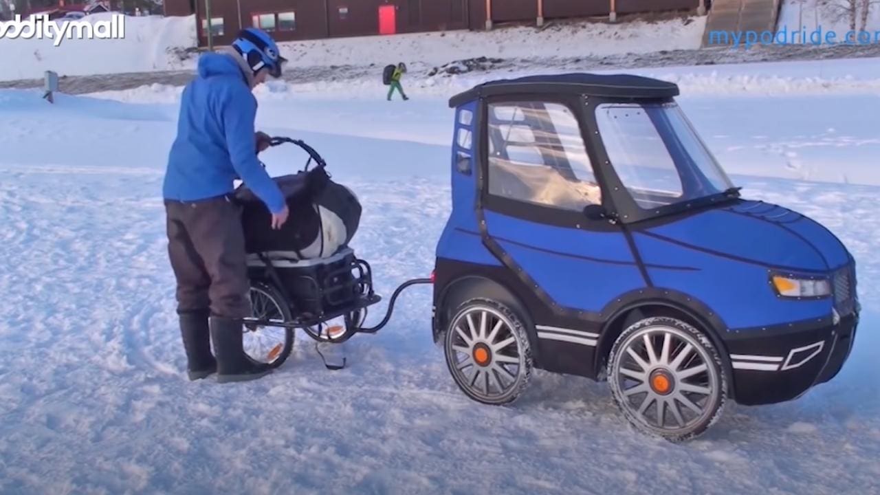 Winterized Bicycle “Car” Looks Like An Awesome ColdWeather Commuting