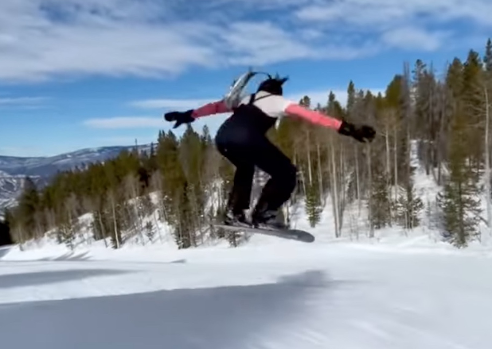 VIDEO: Kendall Jenner Gets Airtime in Aspen