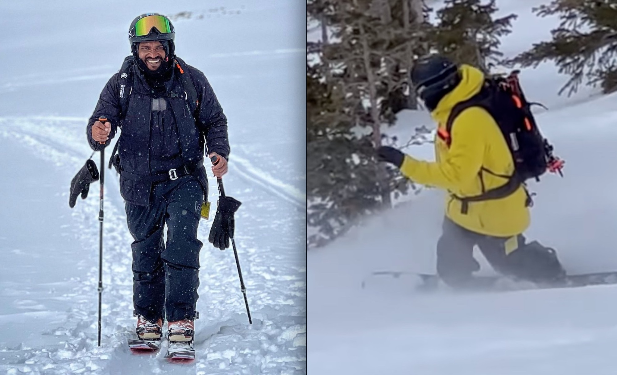 Sal Masekela Goes Splitboarding For The First Time With Jeremy Jones