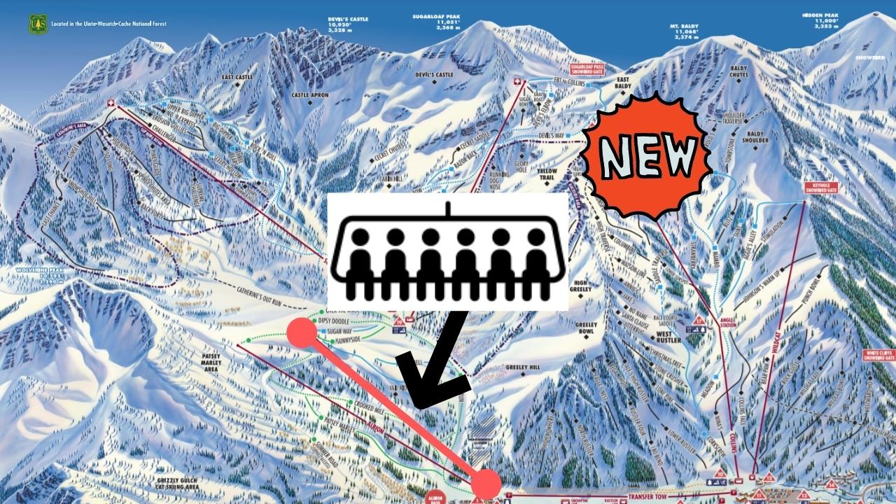 Alta Ski Area Replacing Sunnyside Lift With 6-Pack This Summer
