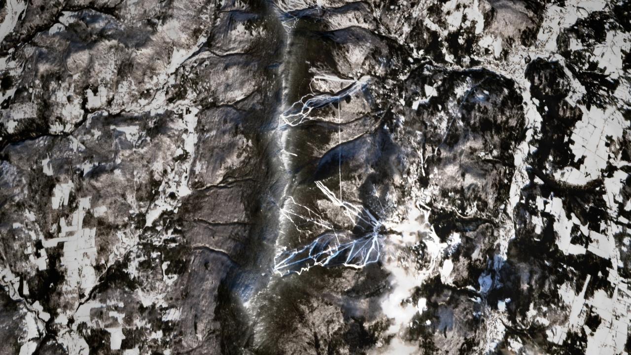 Vermont Ski Resort Perfectly Captured From Space