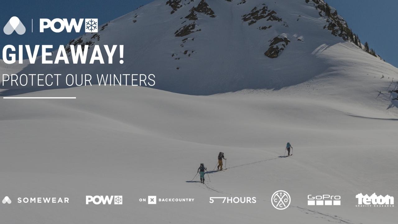 Backcountry Gear/Experience Giveaway Benefitting POW (Enter Here)