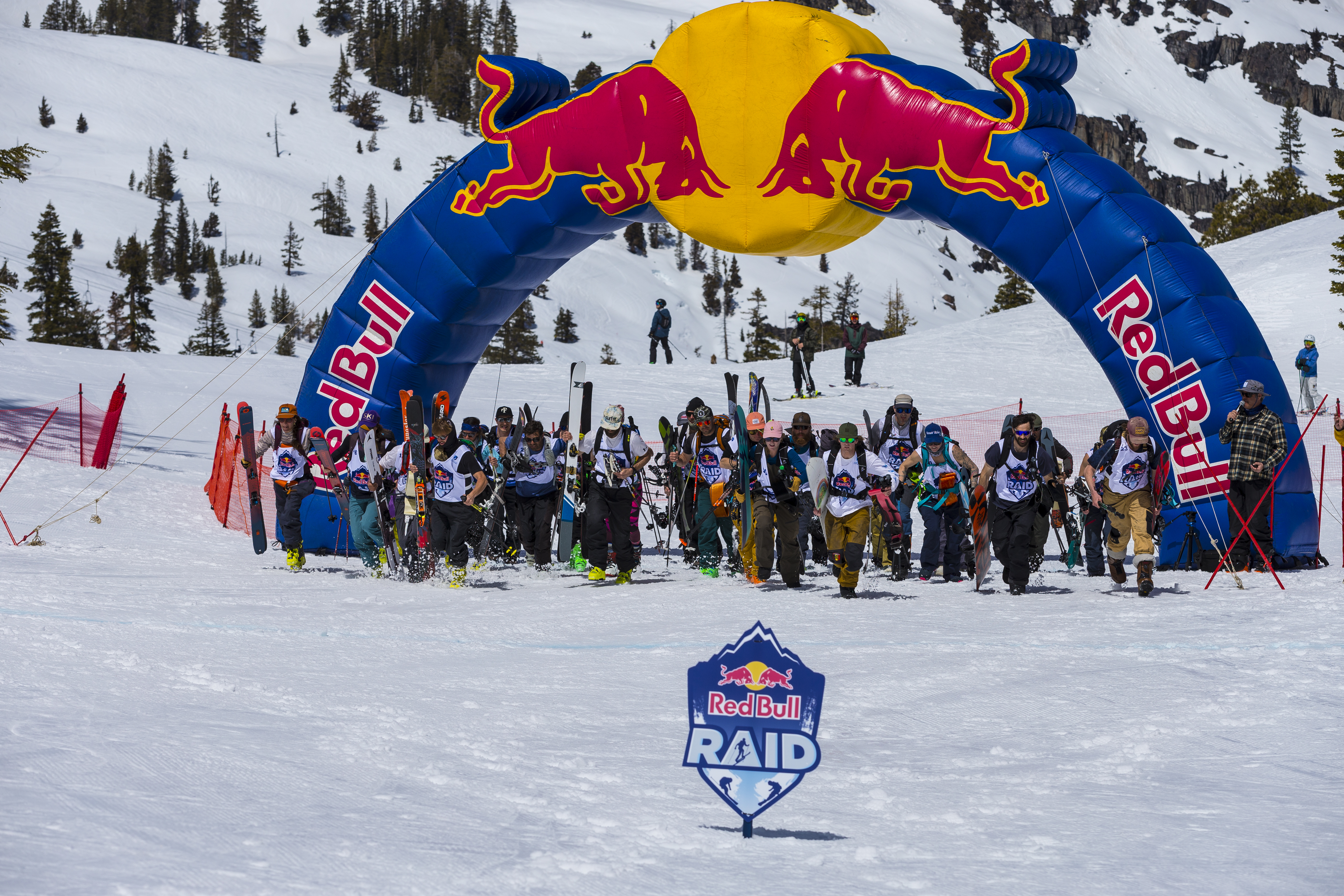 Red Bull Raid, Uphill & Downhill Skiing/Splitboarding Competition, Is Back! (Palisades Tahoe)
