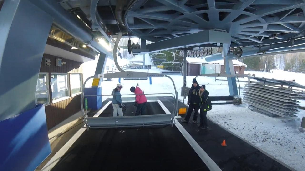 'Wideload': The Only Fixed-Grip Six-Pack Chairlift In North America