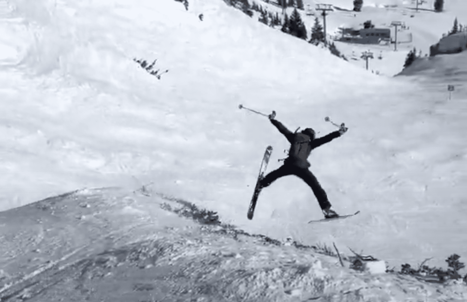 How To Look Like You’re Good At Skiing (Video)