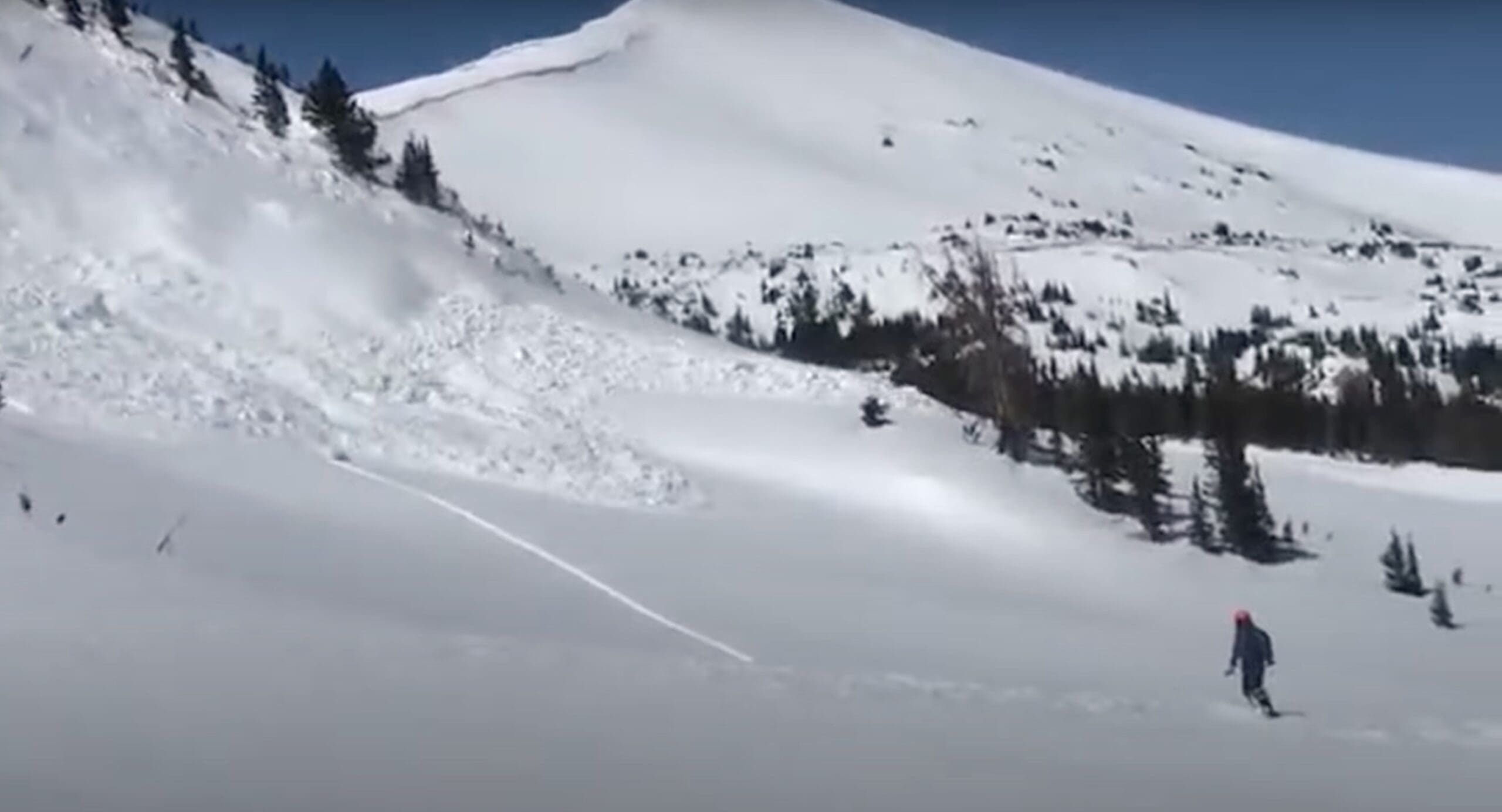 VIDEO: Snowboarder Triggers Avalanche in Colorado's Front Range