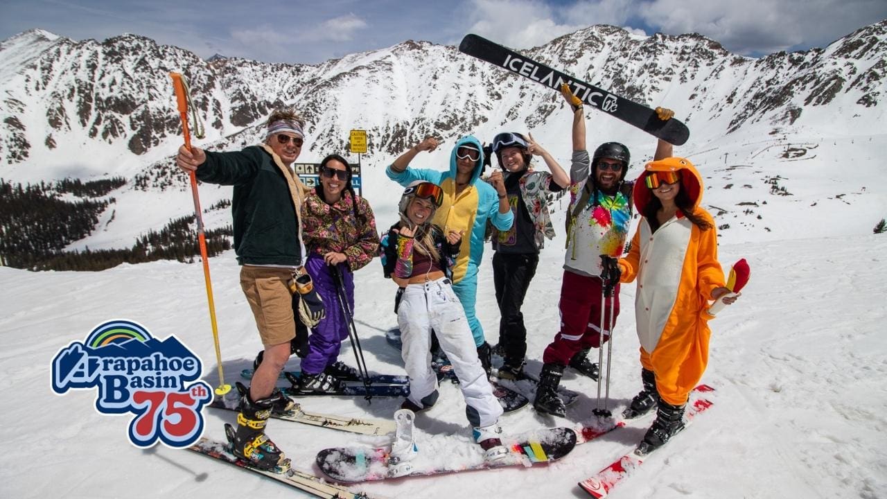 Arapahoe Basin Is Throwing a Weekend-Long Party To Celebrate Its 75th Season