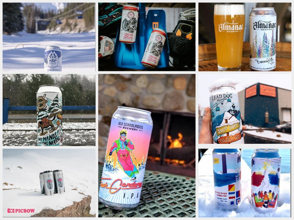 8 Ski Themed Beers Guaranteed to Elevate Your Après.