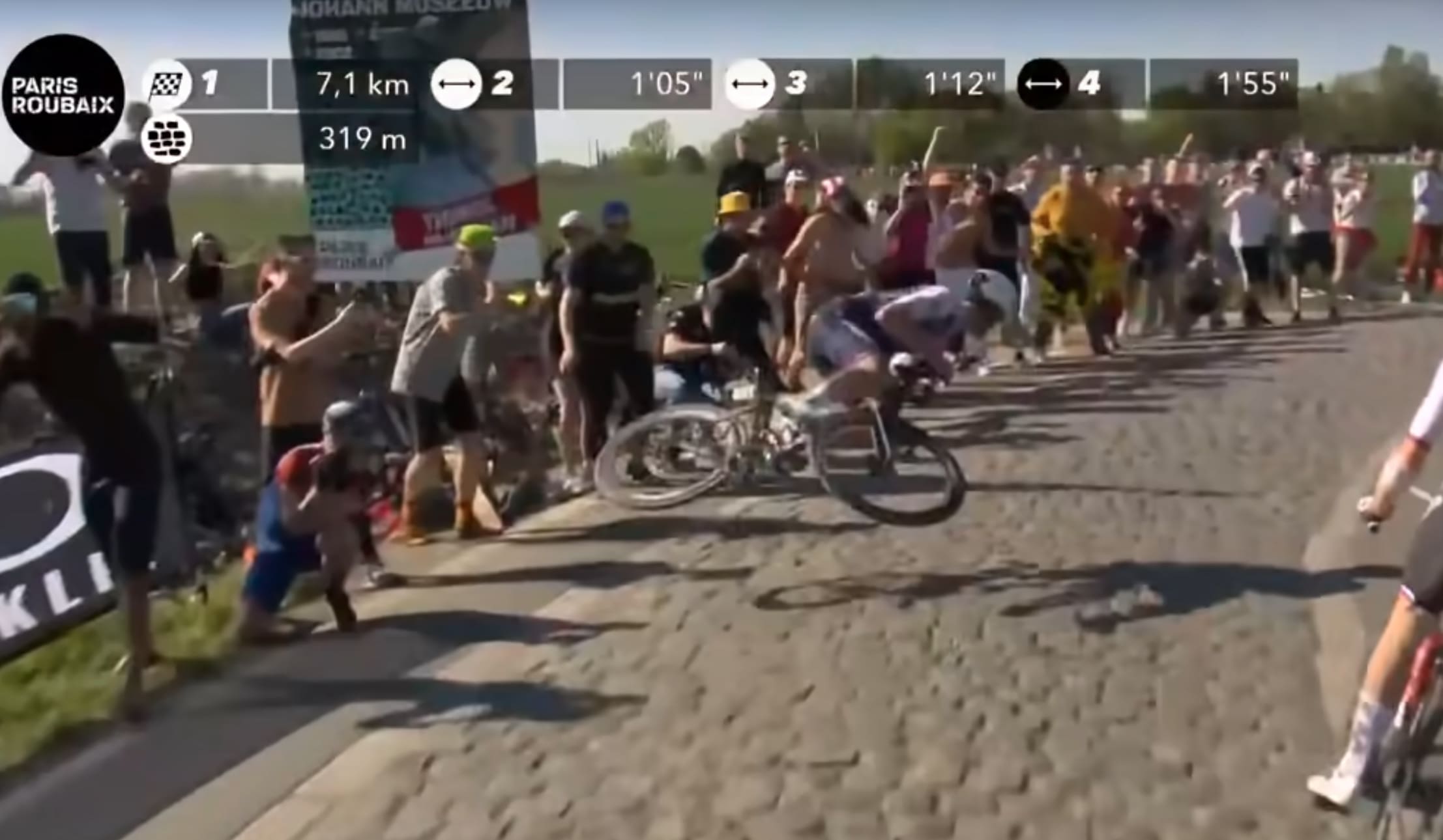 VIDEO: Another Spectator Causes Nasty Crash At Bike Race In France
