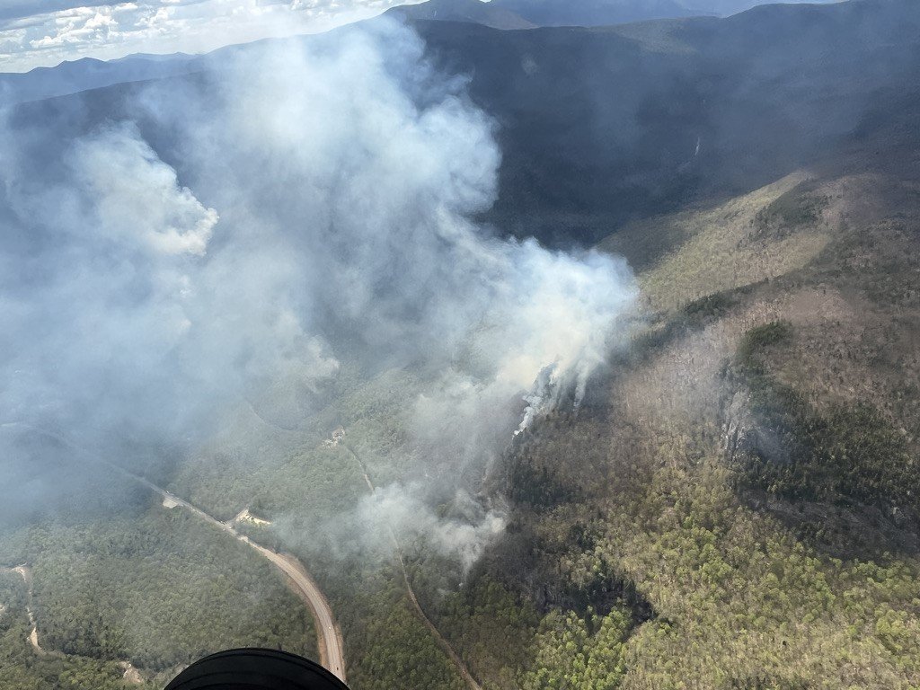 Crawford Notch, NH Currently Experiencing Major Wildfire
