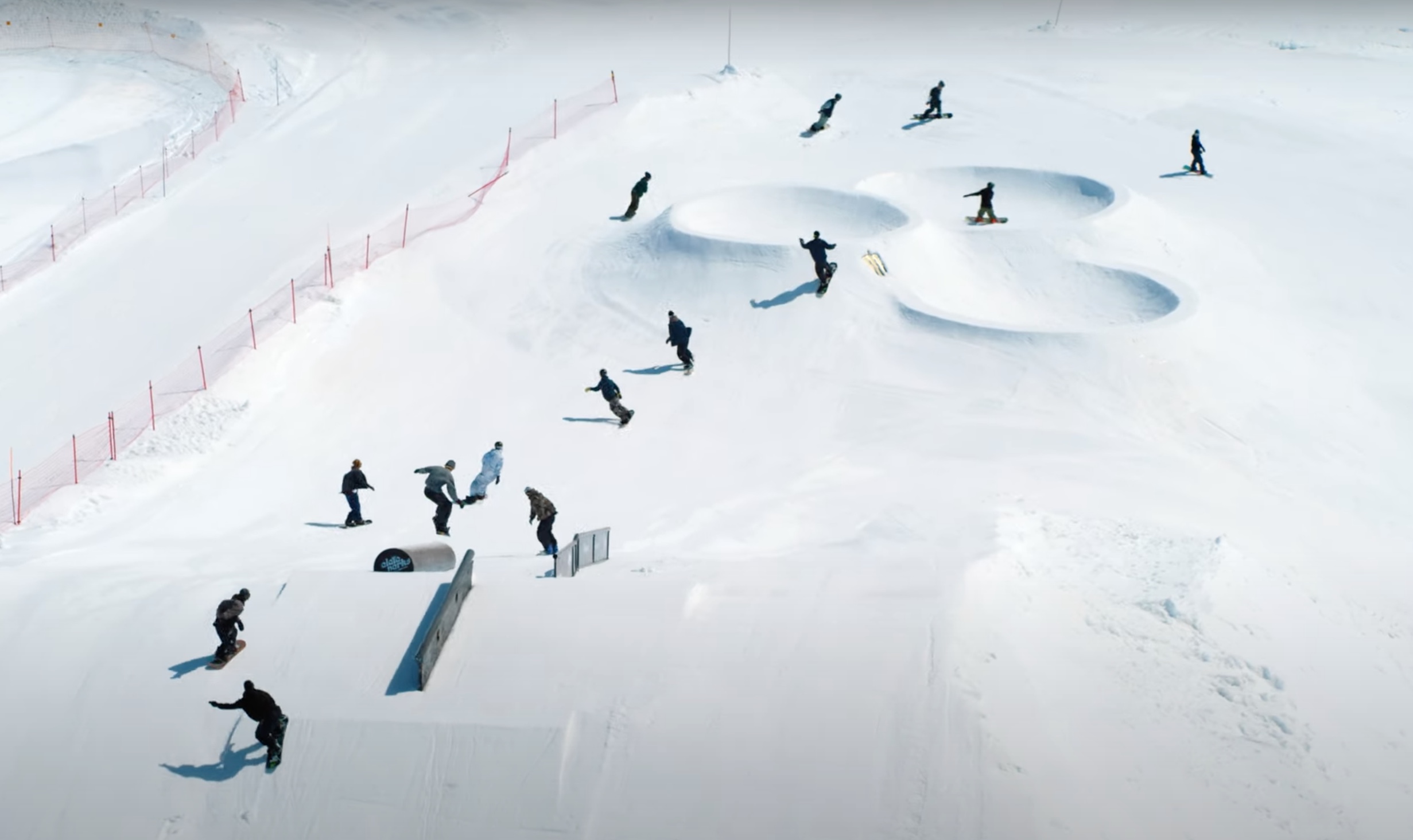 Monster Snowboard Team Assembles In Switzerland For Epic Week of Spring Shredding