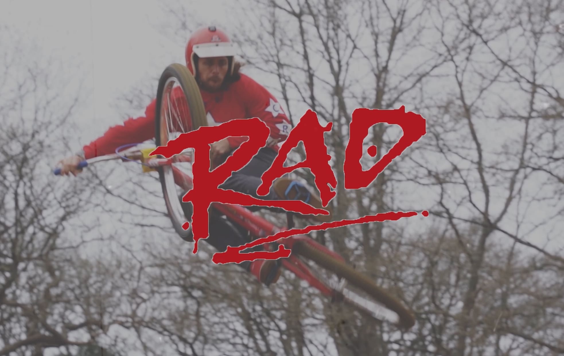 80s Cult-classic Bmx Movie “rad” Tribute 