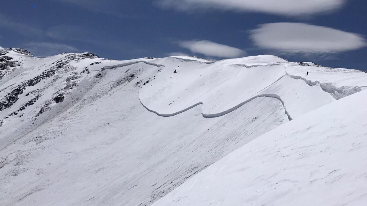 Skiers Trigger Half-Mile Wide Avalanche Near Breckenridge