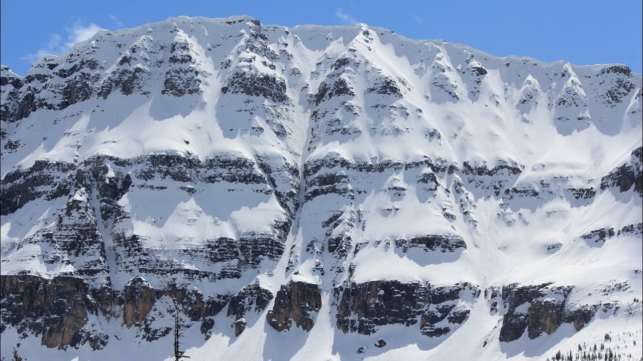 This Intimidating Couloir In Banff Is Called "The Funnel of Death"