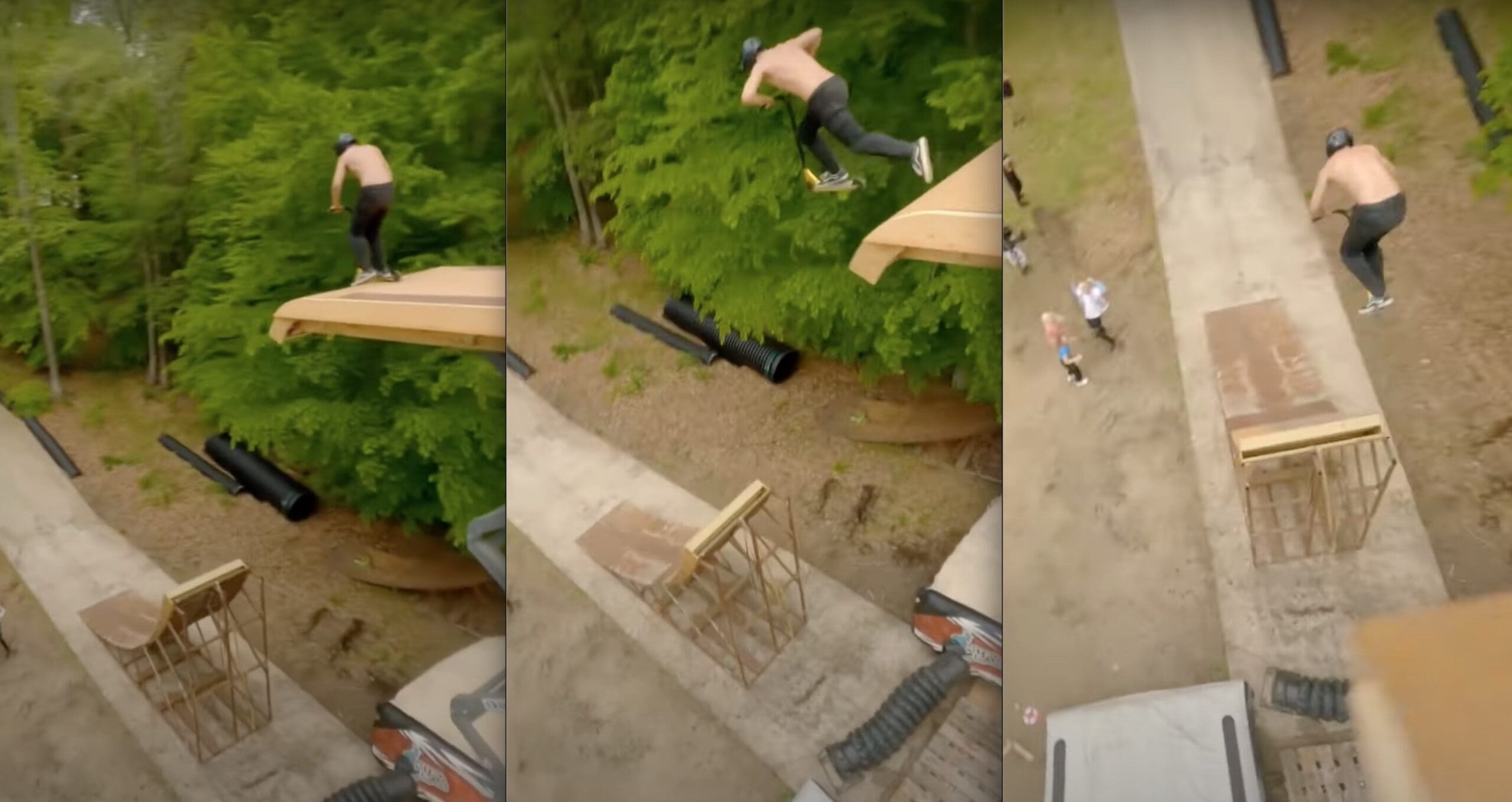 This Has To Be The Gnarliest Scooter Stunt Ever