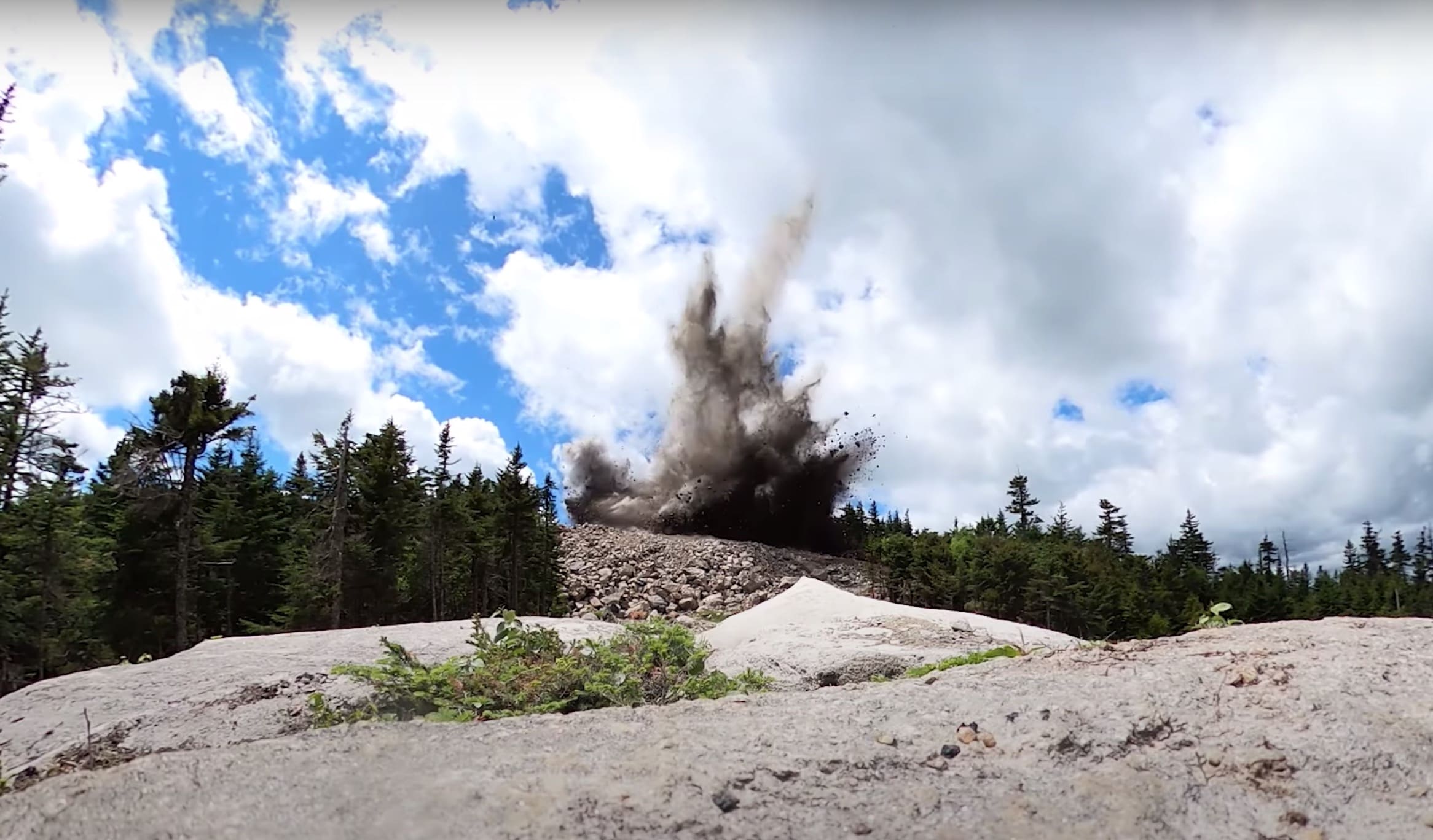 Sunday River's Jordan 8 Lift Construction Project Starts With A BANG