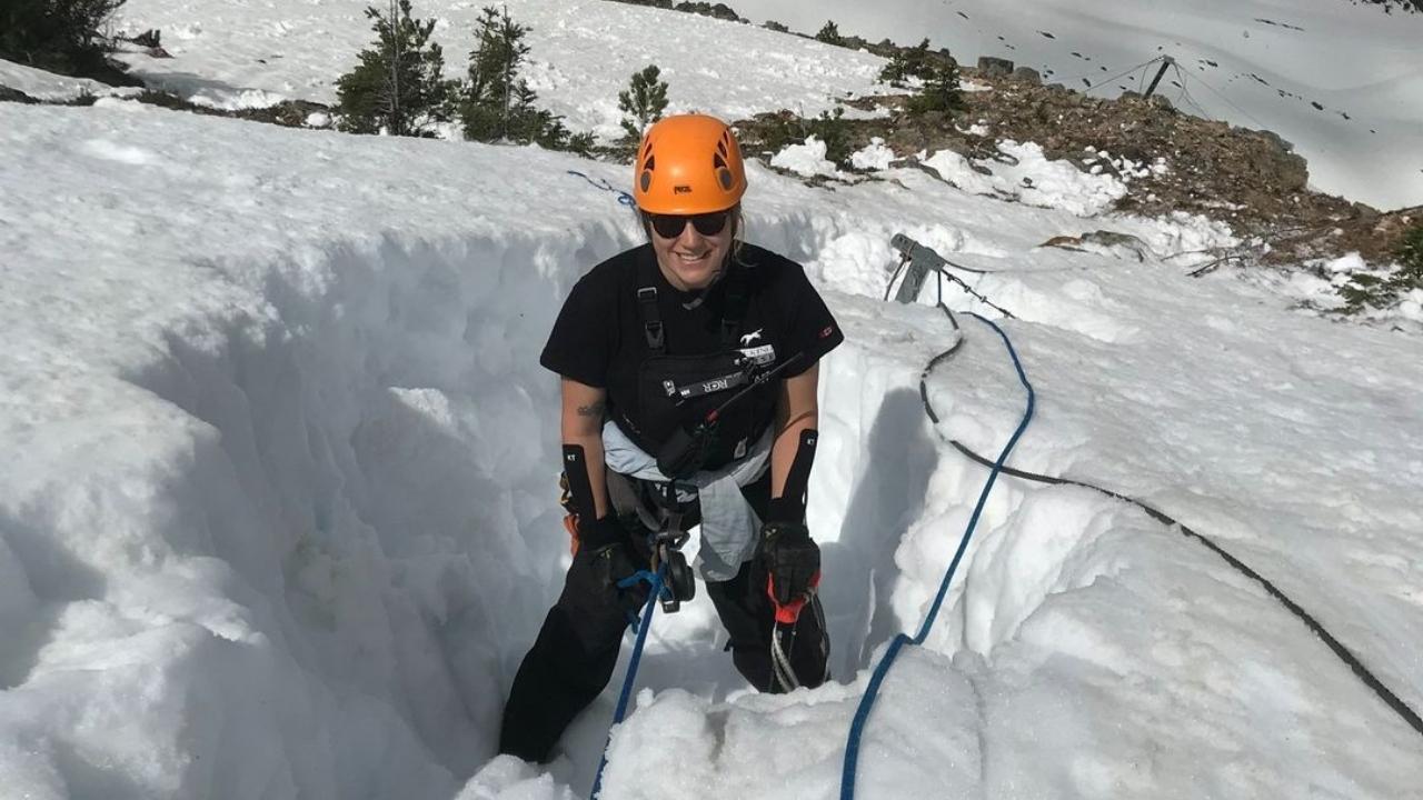 Kicking Horse Still Trying To Dig Out Via Ferrata Under Feet Of Snow