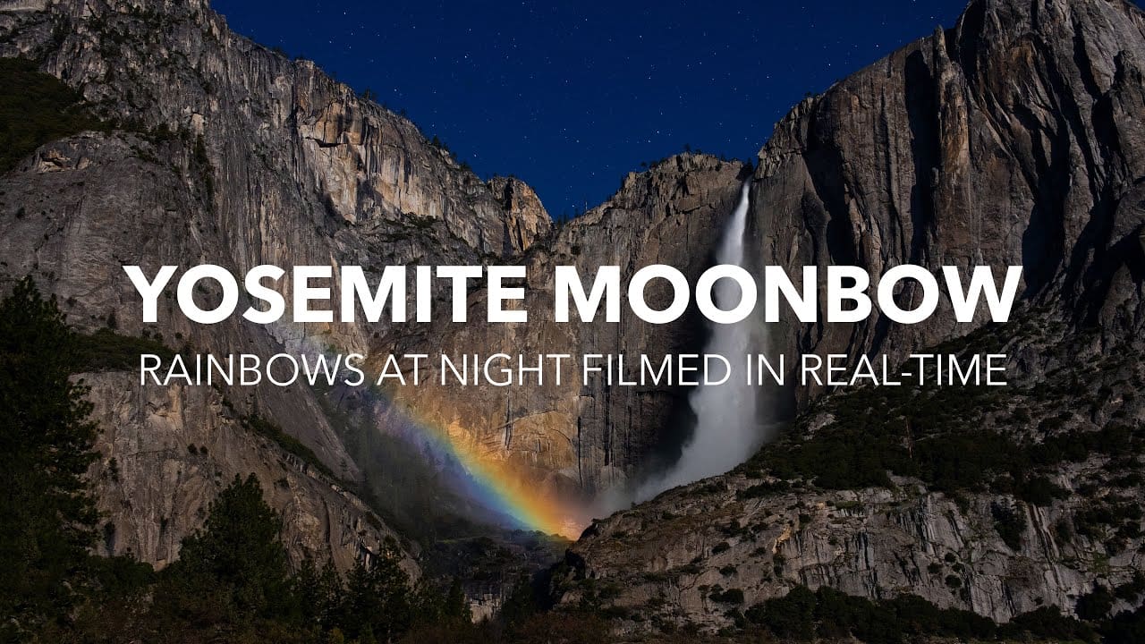 This Filmmaker Used 3D Modeling To Perfectly Capture Yosemite's "Moonbow"