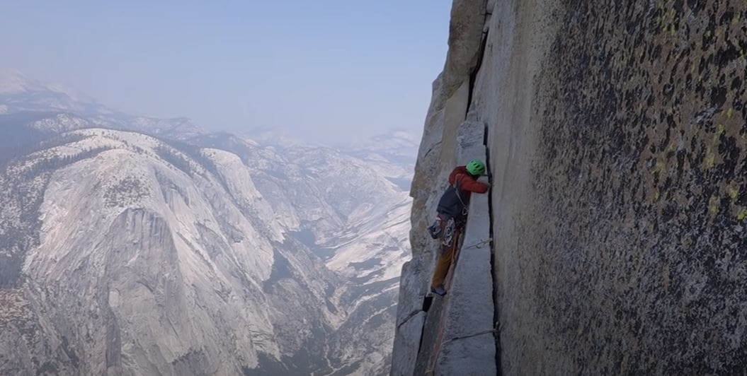 VIDEO The Perilous Thank God Ledge In Yosemite   Capture 17 