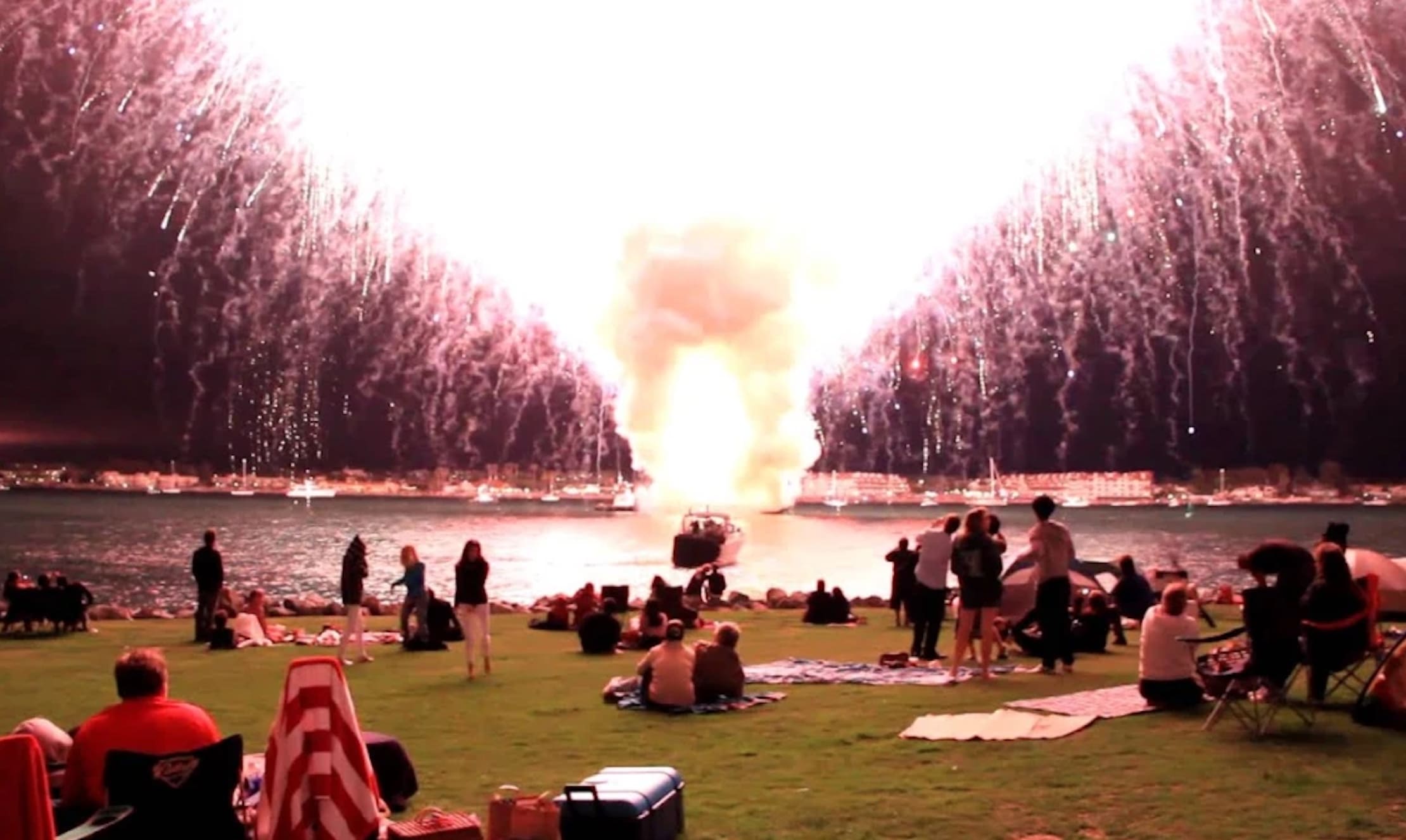 17 Minutes of Fireworks In 30 Seconds…San Diego’s Legendary Firework Mishap