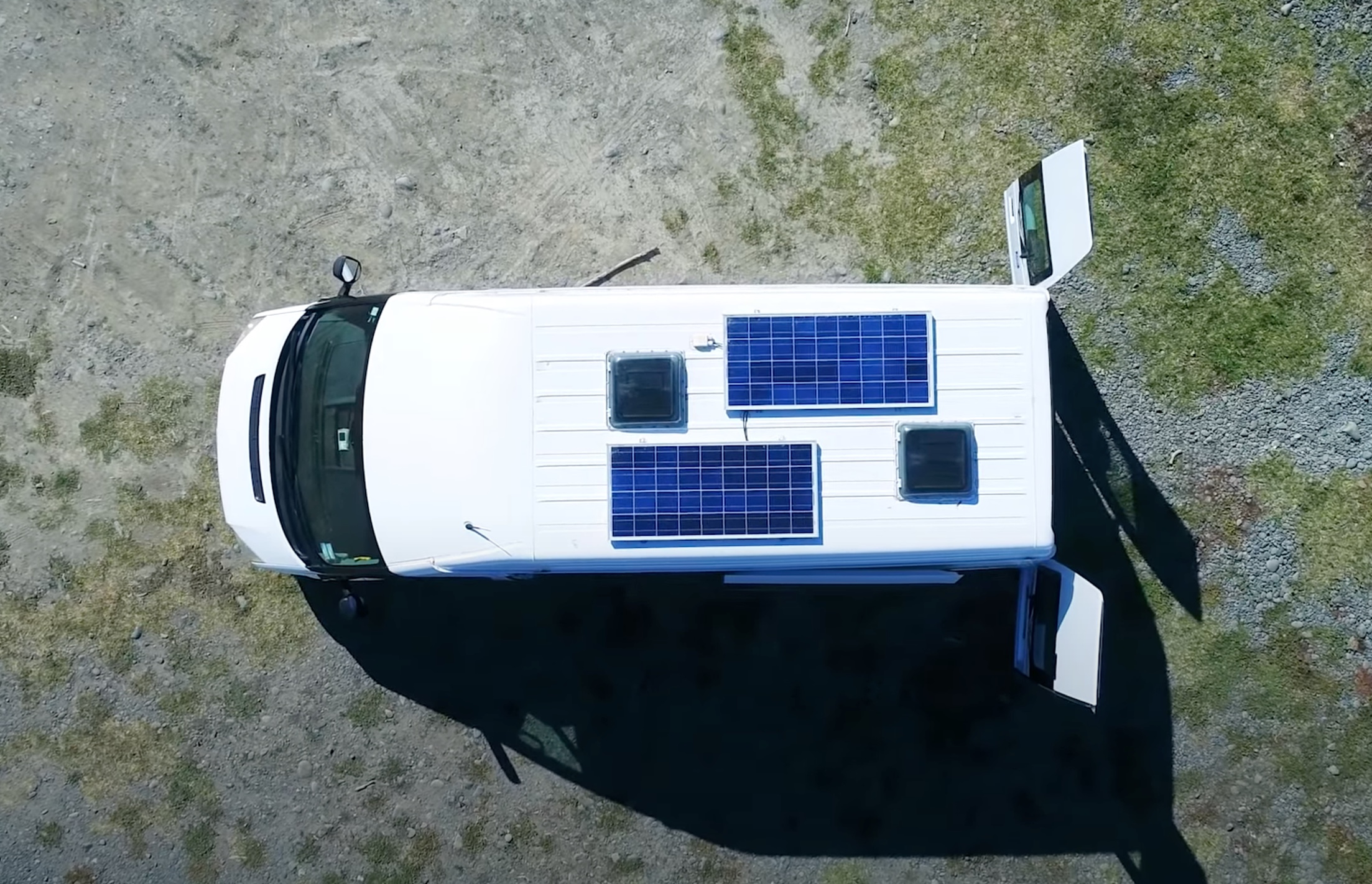 VIDEO: Surfing Electrician Builds Off-Grid Van To Search For Waves