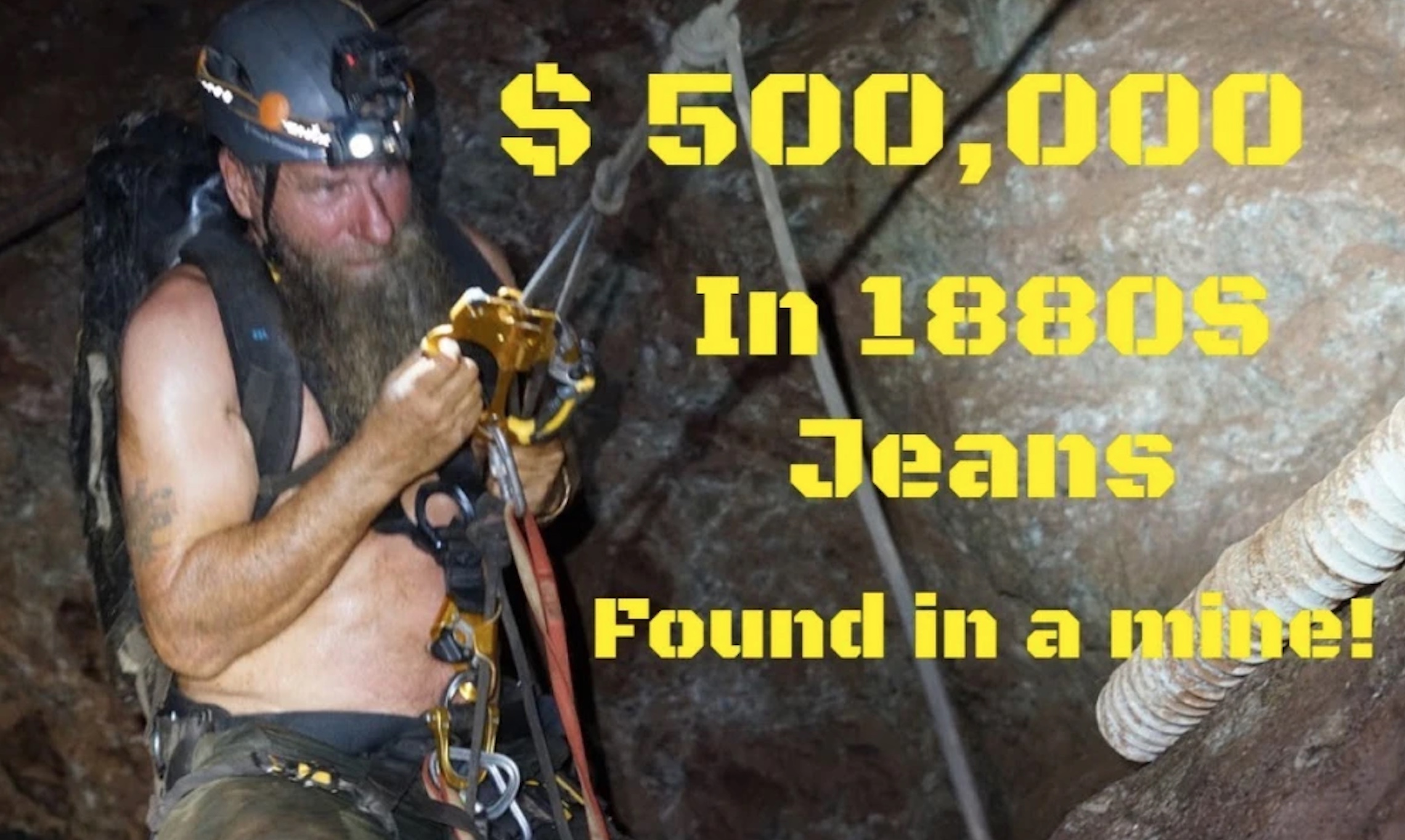 $500K Levi Jeans Found Exploring Abandoned Arizona Mine