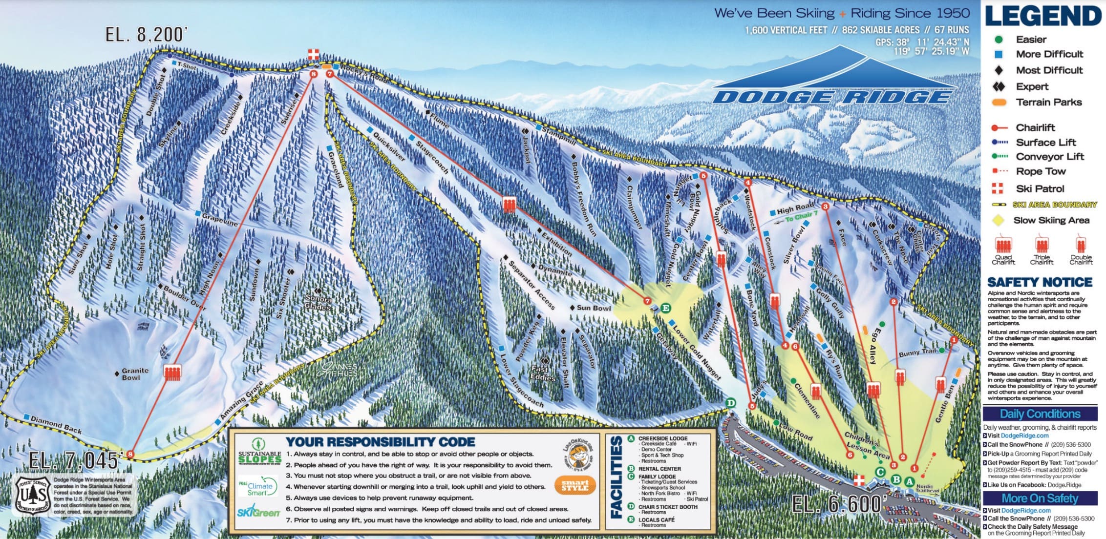 Dodge Ridge Adding Triple Chairlift and Mountain Biking