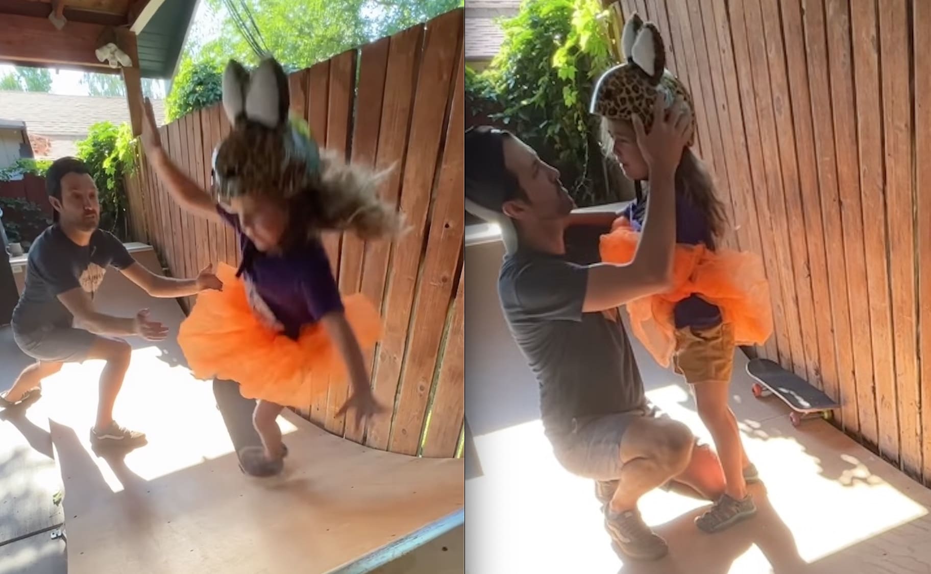 VIDEO: Dad Teaches Life Lessons Taught Through Skateboarding