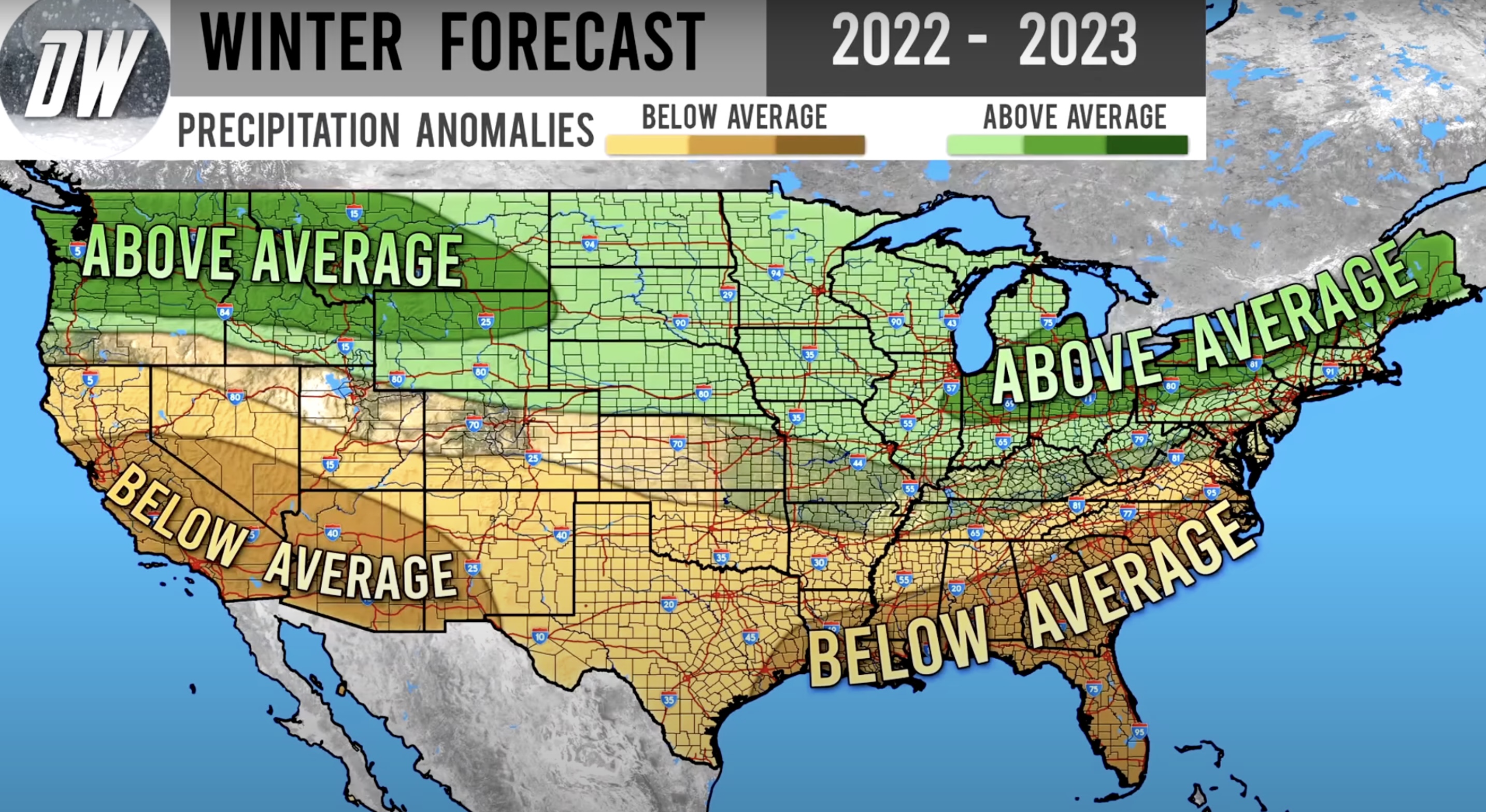 Winter Weather Forecast for 2022 2023 From Direct Weather