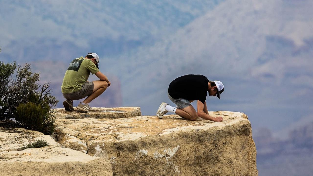 Vandals Caught Defacing Rock At Grand Canyon National Park
