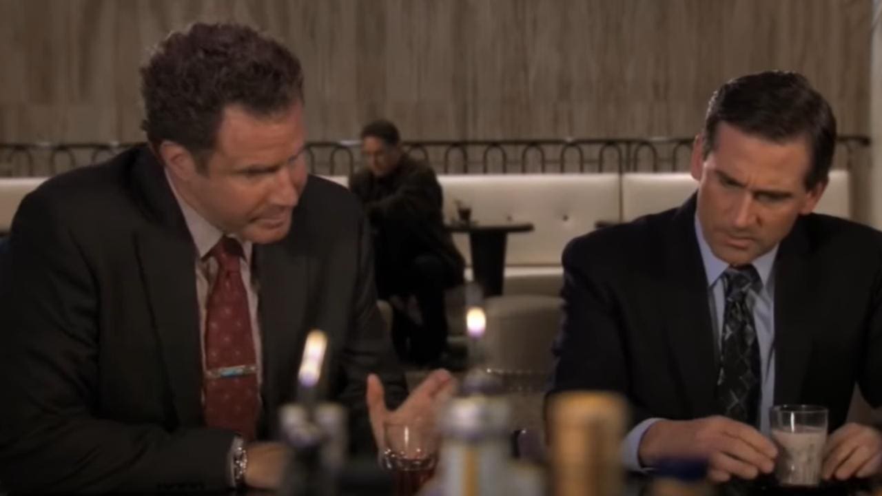 The Office- Michael Scott & Deangelo Vickers Talk About Skiing