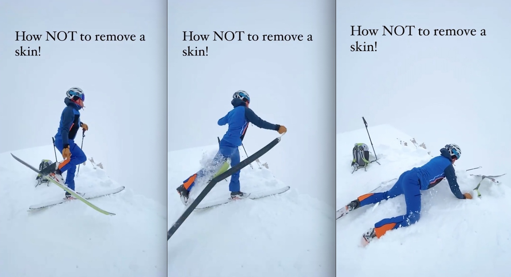 VIDEO: How Not To Remove Your Skins