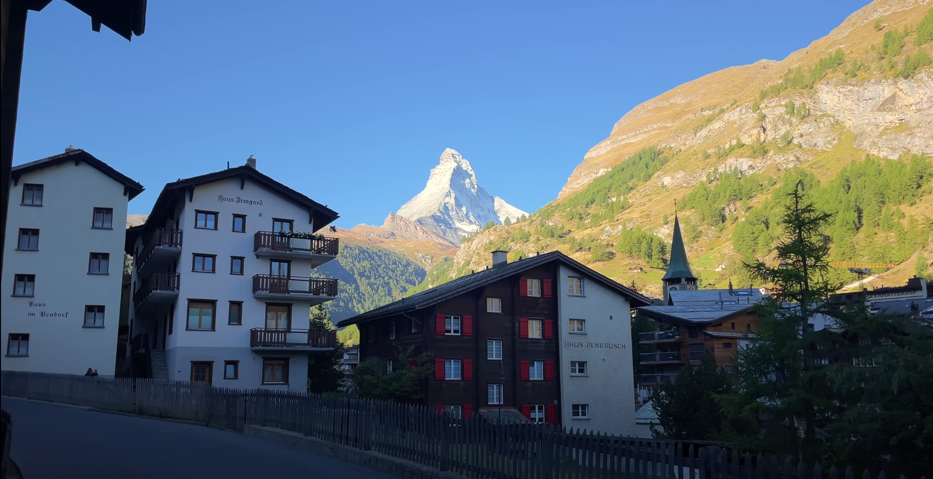 WATCH: Chill Out To A Peaceful Morning Walk Around Zermatt