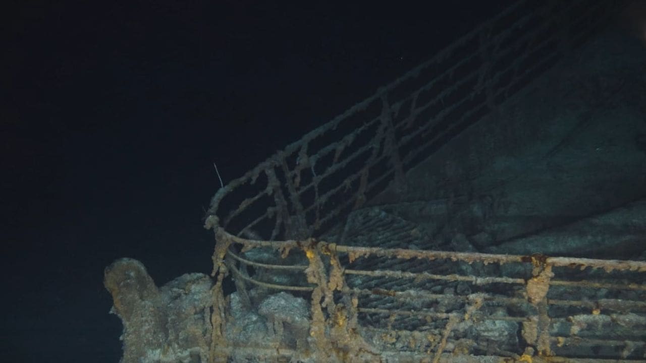 WATCH: First-Ever 8K Footage Of The Sunken Titanic