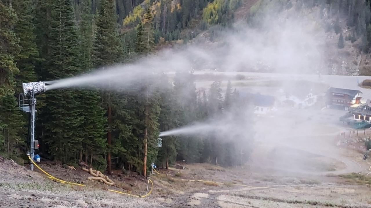 Arapahoe Basin Tests Snow Guns (Winter Is Coming)