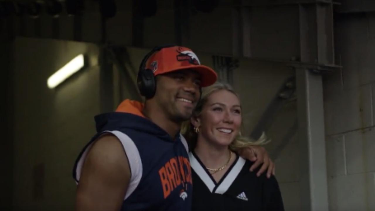 Mikaela Shiffrin Shows Out For Home Team Denver Broncos