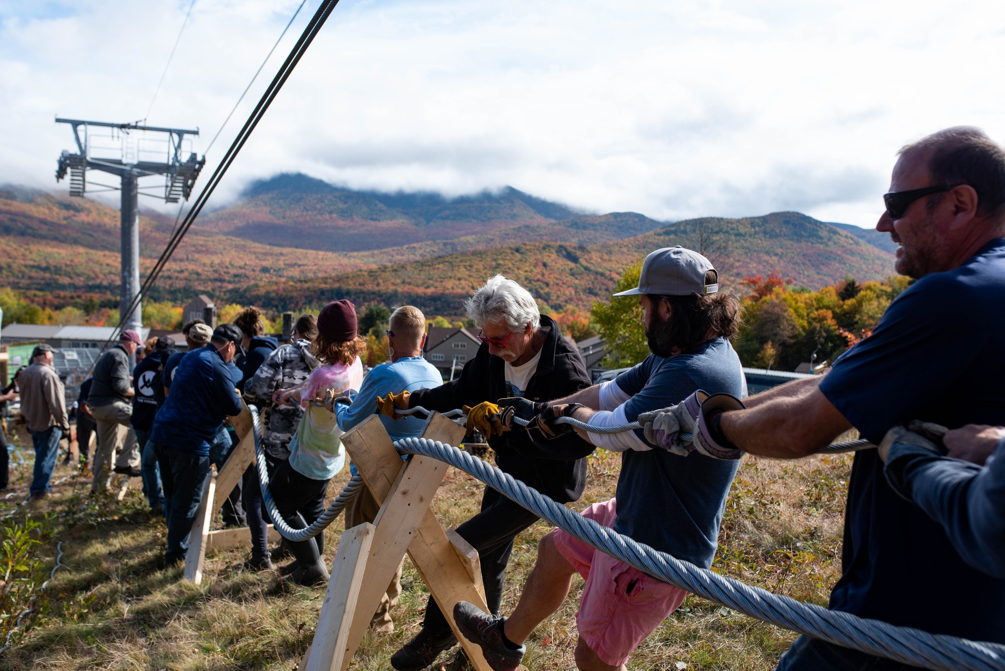 WATCH: Waterville Valley Splices Haul Rope For Its New Bubble Lift