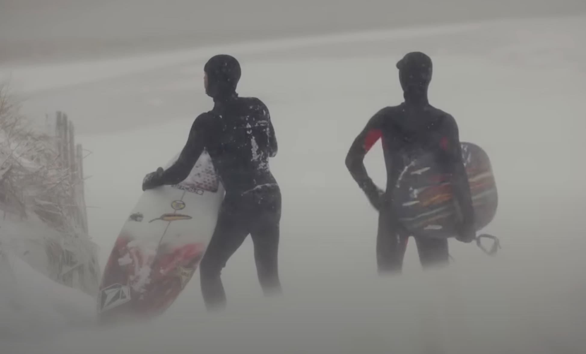 VIDEO: Nor'Easter Surfing Off Long Island, New York Is Legit