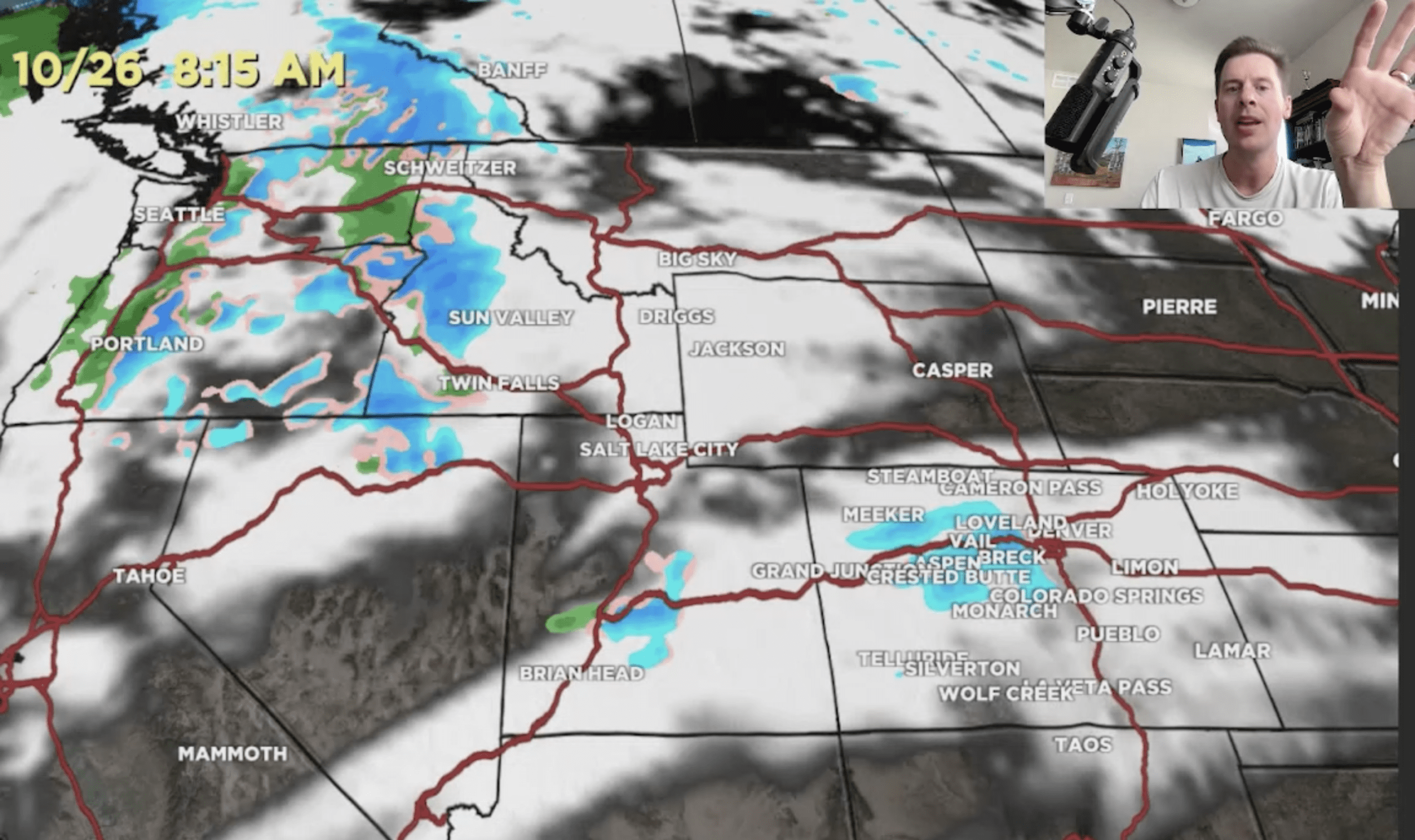 Meteorologist Chris Tomer Forecasts More Snow In The West This Week