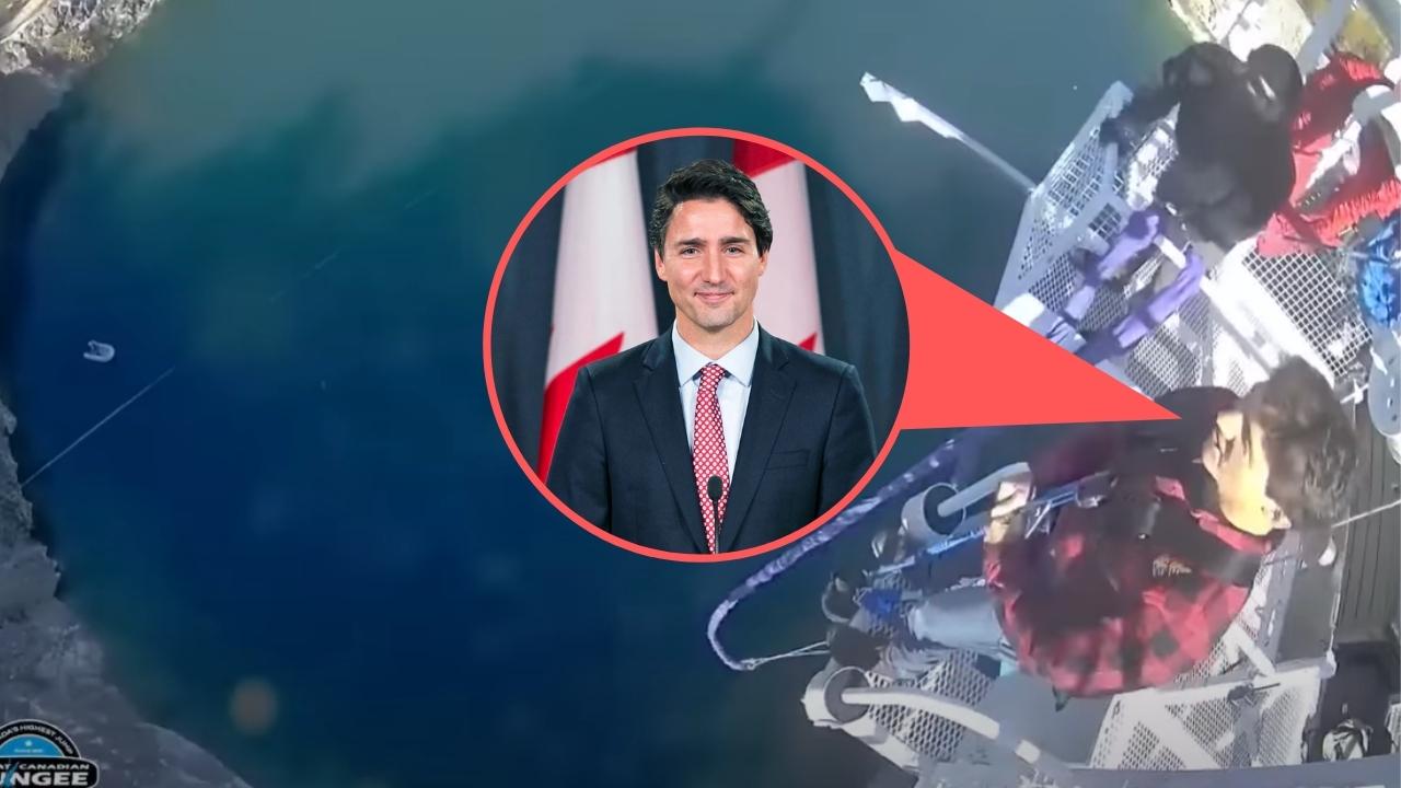 Canadian Prime Minister Justin Trudeau Goes Bungee Jumping (Watch)