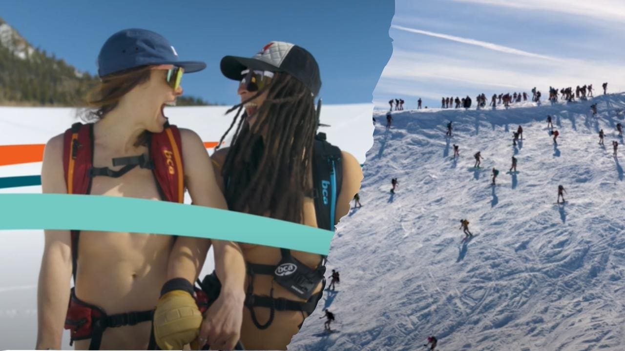 ‘Full Frontal Freedom’- 200 Women Ski Naked (Watch Trailer Here)
