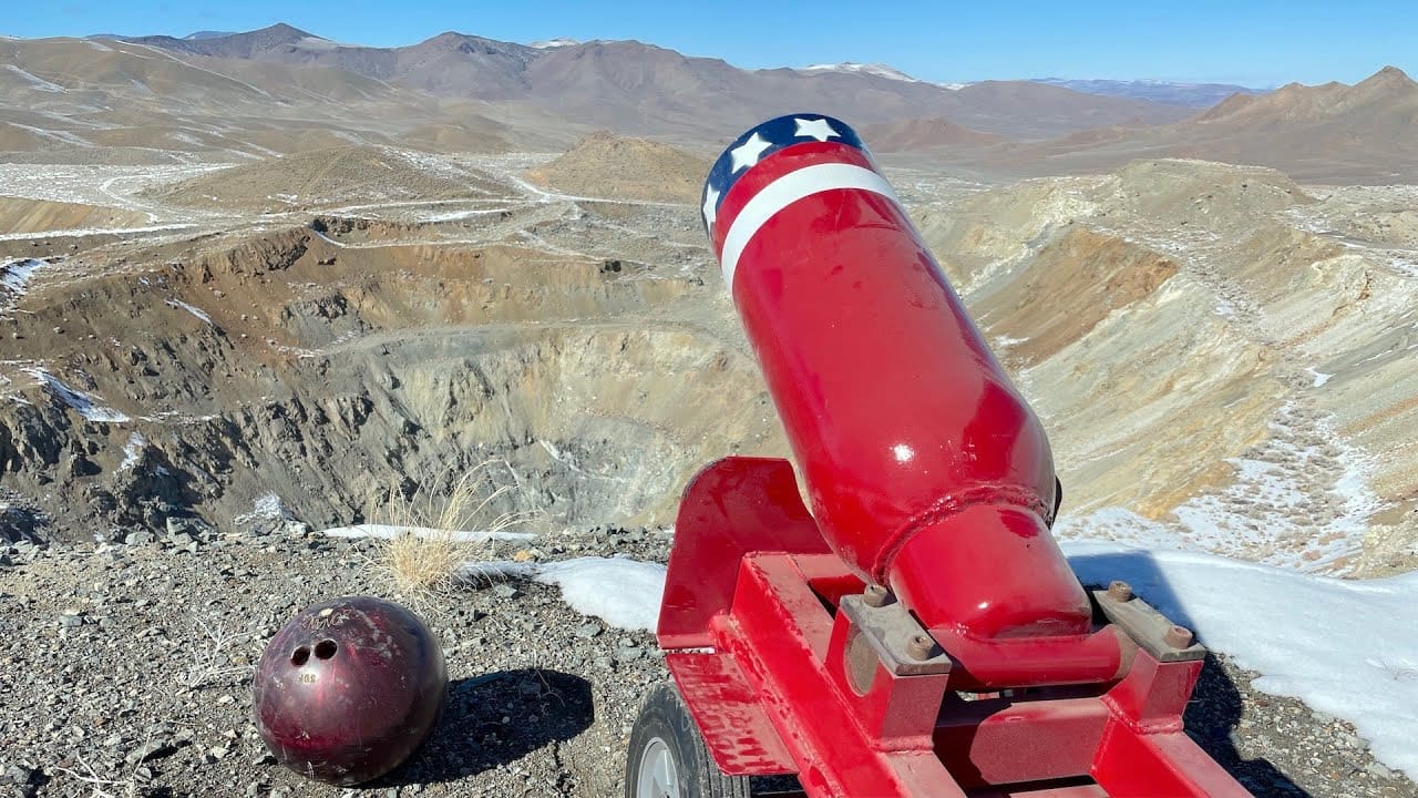 YouTuber Launches Bowling Ball Over 3 Miles Using Cannon (Watch)