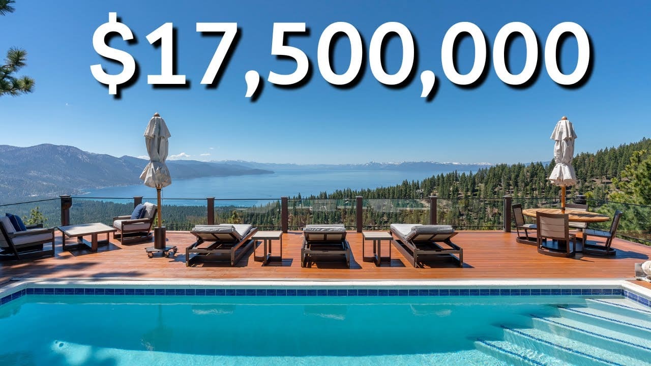 FOR SALE Lake Tahoe Mountaintop Mansion (17,500,000)