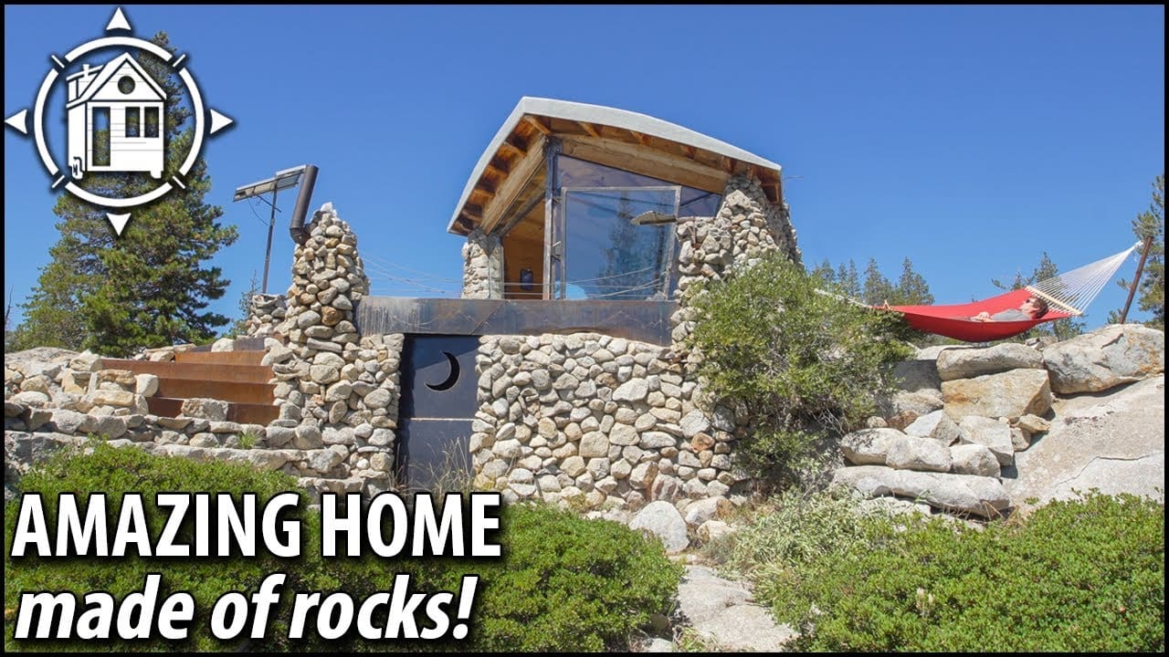 VIDEO: Pro Snowboarder's Epic Tiny House (Off-Grid Since 2004)
