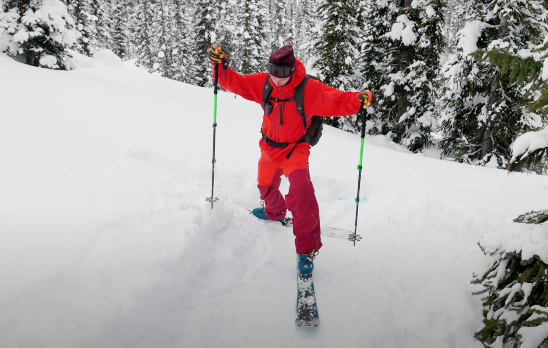 VIDEO: How To Kickturn While Ski Touring