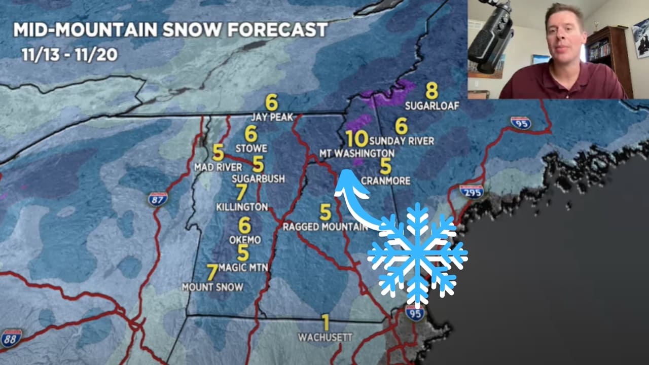Chris Tomer Predicting Dry Period For West, Snow FINALLY For East (Watch)