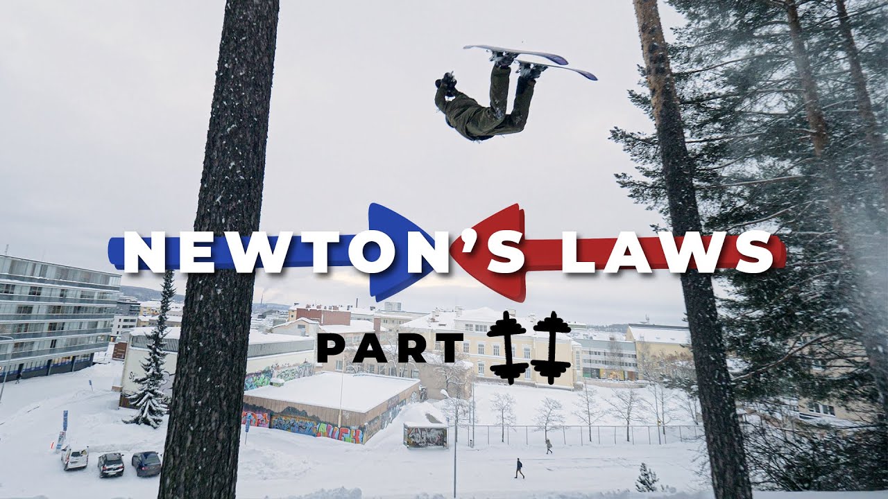 Skiers Explore The Finer Points of Newton's Laws